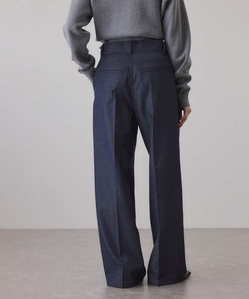 ADAM ET ROPE'(アダムエロペ)の「NIKKE TW DENIM PANTS(デニムパンツ・レディース・ブラック/ネイビー・36/38)」の9枚目の写真