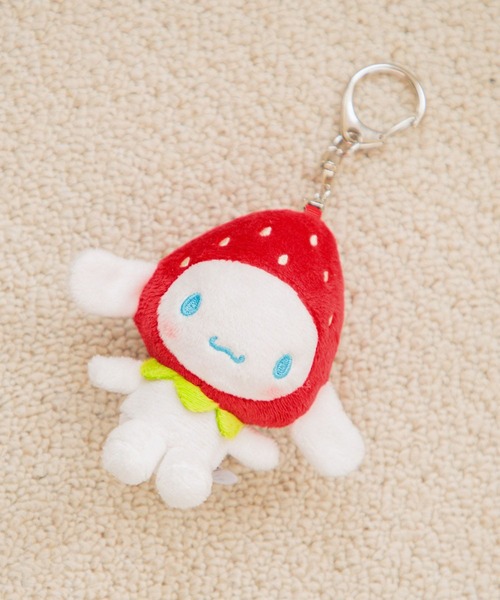 Me%（ミィパーセント）の「【いちご新聞】トイキーホルダー　602819（キーホルダー・レディース・その他9/その他6/グレー系その他/その他10/その他1/ホワイト/シルバー系その他/シルバー/その他4/アイボリー/ブラック系その他2・FREE）」の2枚目の写真