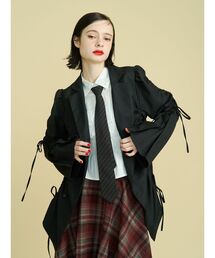 jouetie（ジュエティ）の「ギャザーリボンジャケットミニワンピース【セットアップ対応】　春服　オケージョン　入学式（テーラードジャケット）」