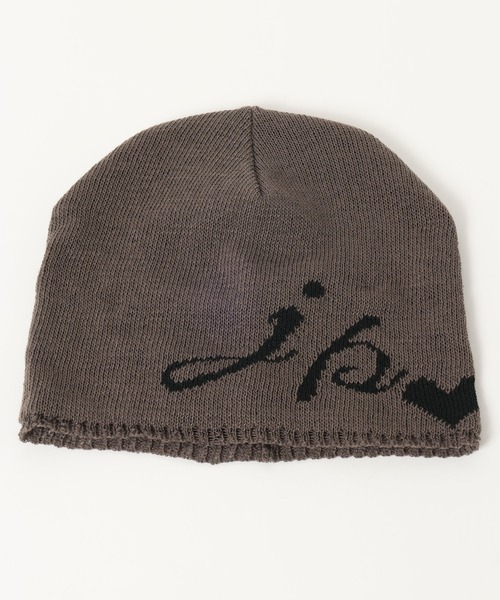 PAGEBOY（ページボーイ）の「JPニットビーニー（ニットキャップ/ビーニー・レディース・グレー/ブラック・FREE）」の3枚目の写真