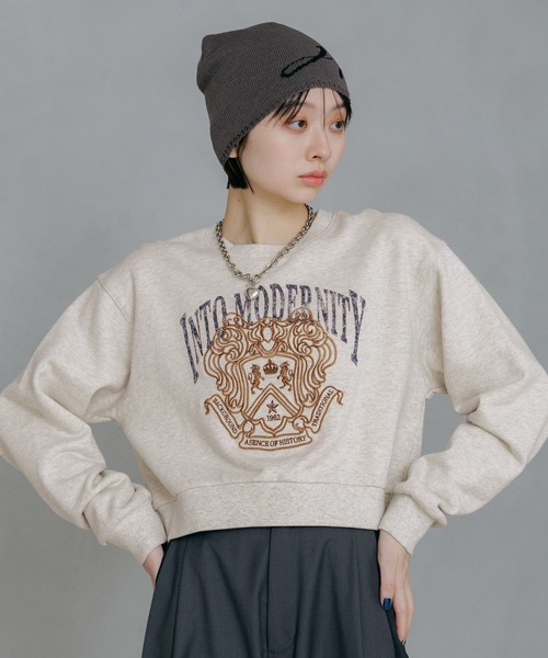 PAGEBOY（ページボーイ）の「JPニットビーニー（ニットキャップ/ビーニー・レディース・グレー/ブラック・FREE）」の6枚目の写真