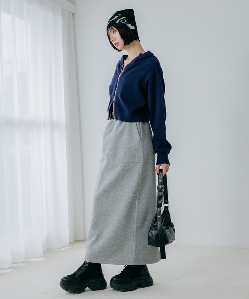 PAGEBOY（ページボーイ）の「JPニットビーニー（ニットキャップ/ビーニー・レディース・グレー/ブラック・FREE）」の22枚目の写真