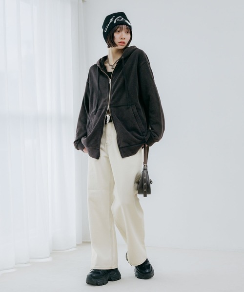 PAGEBOY（ページボーイ）の「JPニットビーニー（ニットキャップ/ビーニー・レディース・グレー/ブラック・FREE）」の20枚目の写真