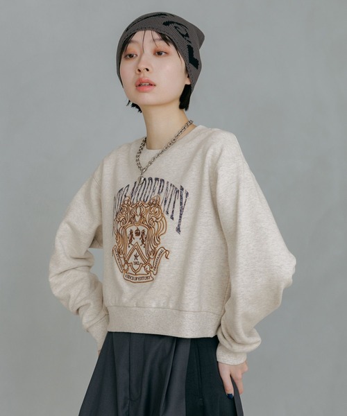 PAGEBOY（ページボーイ）の「JPニットビーニー（ニットキャップ/ビーニー・レディース・グレー/ブラック・FREE）」の8枚目の写真