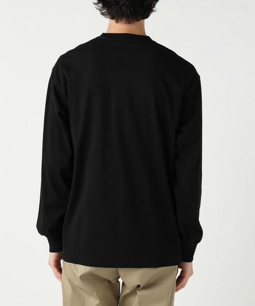 Dickies(ディッキーズ)の「Dickies/ディッキーズ アーチロゴ ロングスリーブTシャツ/ロゴスウェット/スウェット(Tシャツ/カットソー・メンズ・ブラック/ホワイト/ダークブラウン・LARGE/X-LARGE/MEDIUM)」の6枚目の写真