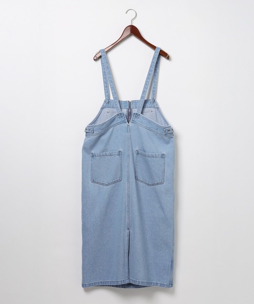 niko and...（ニコアンド）の「[MODE NORM CORE] ミリタリーポケジャンスカアソート（ジャンパースカート・レディース・ブラウン/スモーク/ライトブルー・LARGE/MEDIUM）」の22枚目の写真