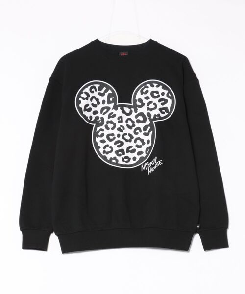 Disney(ディズニー)の「親子お揃い ディズニー アニマルモチーフトレーナー 1201A(スウェット・レディース・ブラック系1/ホワイト系1/ホワイト系2/ブラック系2・ユニセックスS/ユニセックスM/ユニセックスL/ユニセックスXL)」の4枚目の写真