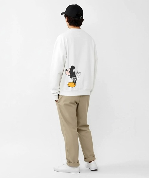 Disney(ディズニー)の「親子お揃い ディズニー アニマルモチーフトレーナー 1201A(スウェット・レディース・ブラック系1/ホワイト系1/ホワイト系2/ブラック系2・ユニセックスS/ユニセックスM/ユニセックスL/ユニセックスXL)」の11枚目の写真