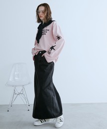 Auntie Rosa Holiday | デニムストレートスカート(デニムスカート)