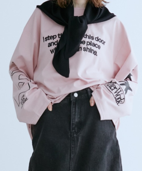 Auntie Rosa Holiday（アンティローザホリデー）の「デニムストレートスカート（デニムスカート・レディース・ブラック/ブラウン・FREE）」の12枚目の写真