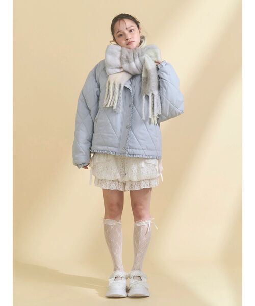 merry jenny（メリージェニー）の「シュガーフリルカボチャパンツ（その他パンツ・レディース・ブラック/アイボリー・FREE）」の13枚目の写真