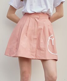 バルーンジッパースカートピンク