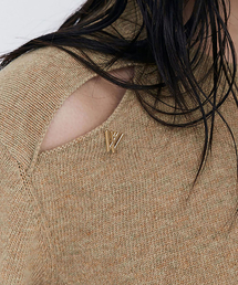 WNDERKAMMER（ブンダーカンマー）の「W-ロゴブローチ_ゴールド（その他小物）」