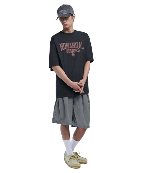 NOMANUAL(NOMANUAL)の「A.L T-SHIRT - WASHED BLACK(Tシャツ/カットソー・メンズ・その他・L/M/S/XL)」の4枚目の写真