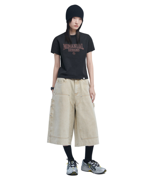 NOMANUAL(NOMANUAL)の「A.L T-SHIRT - WASHED BLACK(Tシャツ/カットソー・メンズ・その他・L/M/S/XL)」の5枚目の写真