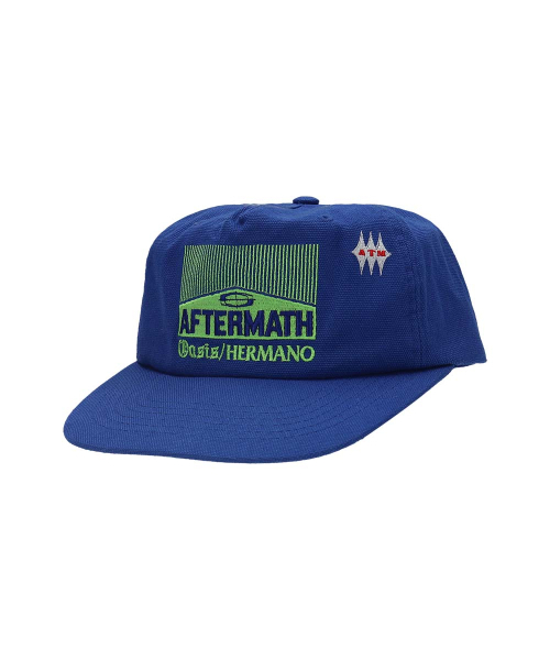 AFTERMATH(アフターマス)の「ATM CIGAR 5 PANNEL BALL CAP BLUE(キャップ・レディース・ブルー・ONE SIZE)」の2枚目の写真