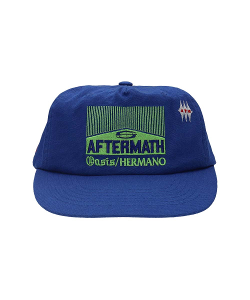 AFTERMATH(アフターマス)の「ATM CIGAR 5 PANNEL BALL CAP BLUE(キャップ・レディース・ブルー・ONE SIZE)」の3枚目の写真