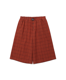 CHECK BOX SHORTS_ORANGE(NG2FMUPA63A)