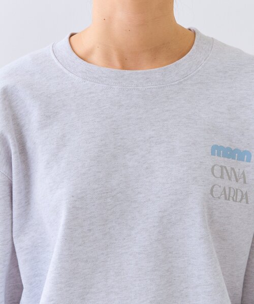 RIVE DROITE(リヴドロワ)の「【MONN.:.(モン)】ロゴスウェット(スウェット・レディース・ライトグレー・FREE)」の12枚目の写真