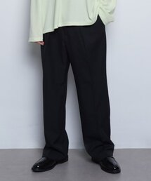 THE-ABON（エイボン）の「M56 over bon setup wide slacks black（スラックス）」