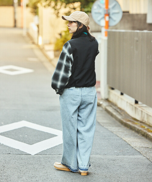 FREAK'S STORE(フリークスストア)の「Foxfire × FREAK'S STORE/フォックスファイヤー 別注 New Destination Vest Women's/ニュー デスティネーション ベスト(ベスト・レディース・ナチュラル/ピンク/ブラック・フリ-)」の8枚目の写真