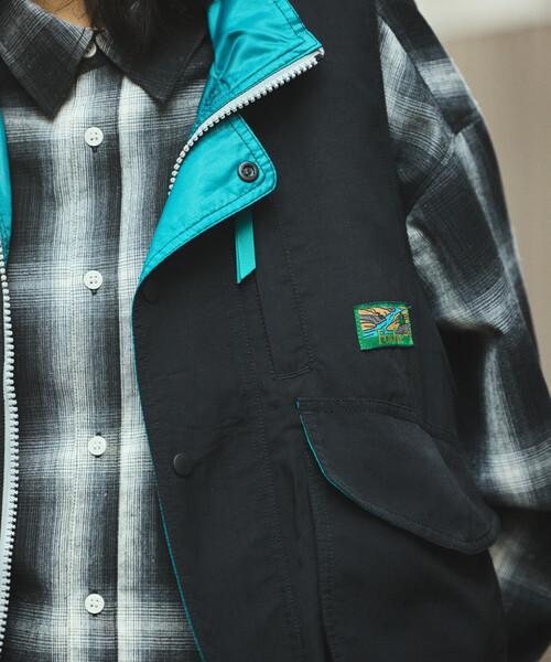 FREAK'S STORE(フリークスストア)の「Foxfire × FREAK'S STORE/フォックスファイヤー 別注 New Destination Vest Women's/ニュー デスティネーション ベスト(ベスト・レディース・ナチュラル/ピンク/ブラック・フリ-)」の20枚目の写真