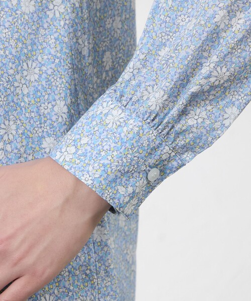 amaca(アマカ)の「【LIBERTY】Capel Pepper タナローンブラウス(シャツ/ブラウス・レディース・ブルー系その他4・38/40)」の6枚目の写真