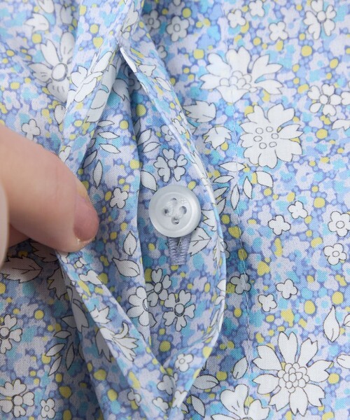 amaca(アマカ)の「【LIBERTY】Capel Pepper タナローンブラウス(シャツ/ブラウス・レディース・ブルー系その他4・38/40)」の8枚目の写真