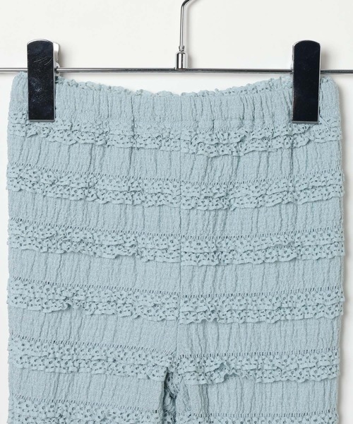 LEPSIM(レプシィム)の「【KIDS】カットレースフレアパンツ 639555(その他パンツ・キッズ・ライトブルー/ブラック・120/140/130)」の5枚目の写真