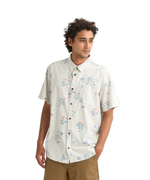 BILLABONG(ビラボン)の「BILLABONG メンズ SUNDAYS MINI SS 半袖シャツ 【2026年春夏モデル】(シャツ/ブラウス・メンズ・グレー系その他/ライトブルー/パープル系その他・LARGE/MEDIUM/X-LARGE)」の1枚目の写真