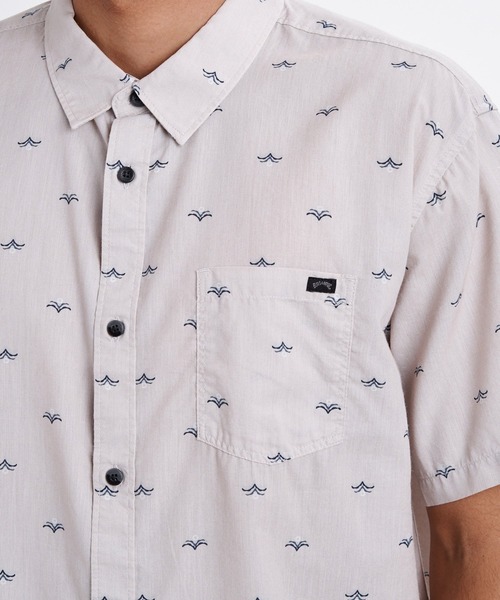BILLABONG(ビラボン)の「BILLABONG メンズ SUNDAYS MINI SS 半袖シャツ 【2026年春夏モデル】(シャツ/ブラウス・メンズ・グレー系その他/ライトブルー/パープル系その他・LARGE/MEDIUM/X-LARGE)」の3枚目の写真