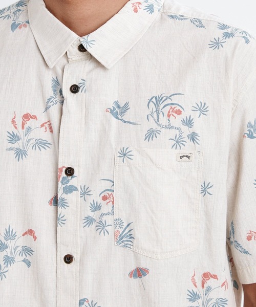 BILLABONG(ビラボン)の「BILLABONG メンズ SUNDAYS MINI SS 半袖シャツ 【2026年春夏モデル】(シャツ/ブラウス・メンズ・グレー系その他/ライトブルー/パープル系その他・LARGE/MEDIUM/X-LARGE)」の5枚目の写真