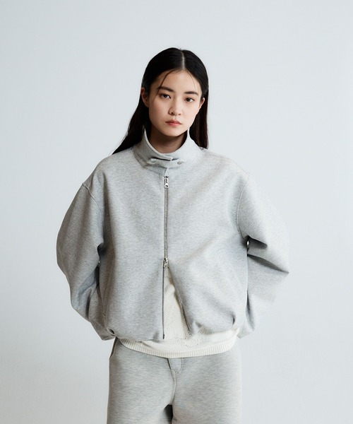 JEANASIS（ジーナシス）の「ダンボールバルーンブルゾン/645450（ブルゾン・レディース・グレー/ブラック/アイボリー・FREE）」の3枚目の写真