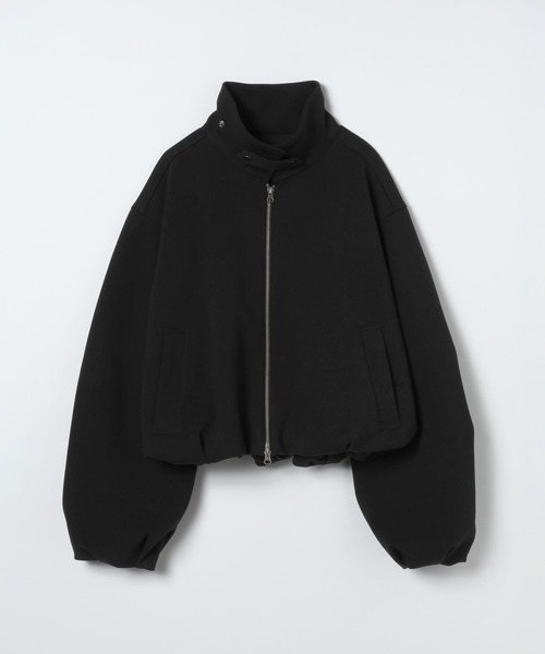 JEANASIS（ジーナシス）の「ダンボールバルーンブルゾン/645450（ブルゾン・レディース・グレー/ブラック/アイボリー・FREE）」の4枚目の写真