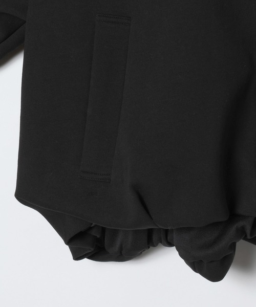 JEANASIS（ジーナシス）の「ダンボールバルーンブルゾン/645450（ブルゾン・レディース・グレー/ブラック/アイボリー・FREE）」の12枚目の写真