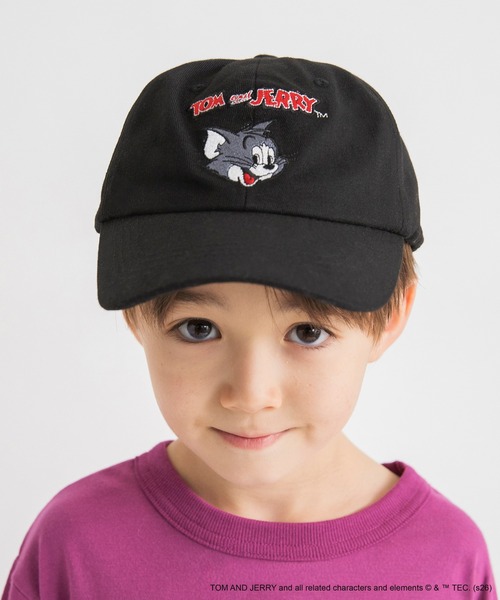 BRANSHES(ブランシェス)の「【トムとジェリー】刺繍キャップ(キャップ・キッズ・ベージュ/ブラック・L/M)」の5枚目の写真