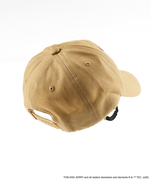 BRANSHES(ブランシェス)の「【トムとジェリー】刺繍キャップ(キャップ・キッズ・ベージュ/ブラック・L/M)」の9枚目の写真