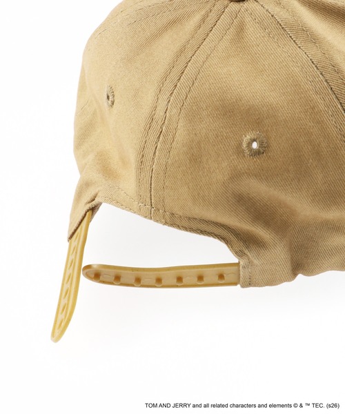 BRANSHES(ブランシェス)の「【トムとジェリー】刺繍キャップ(キャップ・キッズ・ベージュ/ブラック・L/M)」の10枚目の写真