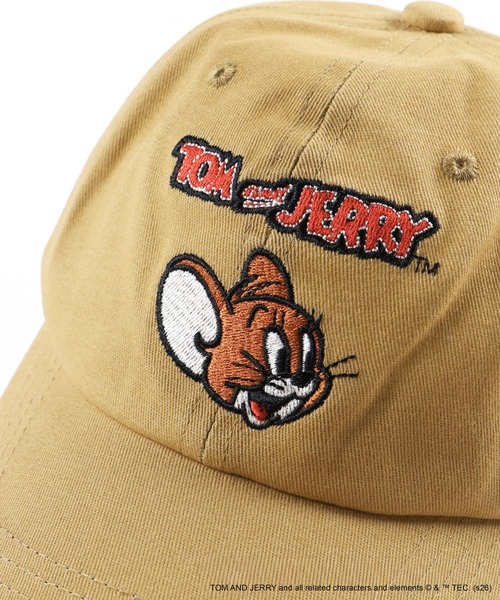 BRANSHES(ブランシェス)の「【トムとジェリー】刺繍キャップ(キャップ・キッズ・ベージュ/ブラック・L/M)」の11枚目の写真