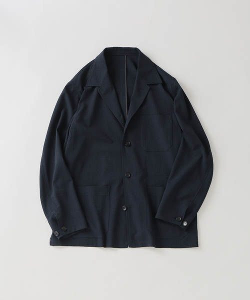 EDIFICE（エディフィス）の「ウール サッカーブルゾン（その他アウター・メンズ・ダークブルー/ブラック系その他・SMALL/MEDIUM/LARGE）」の11枚目の写真
