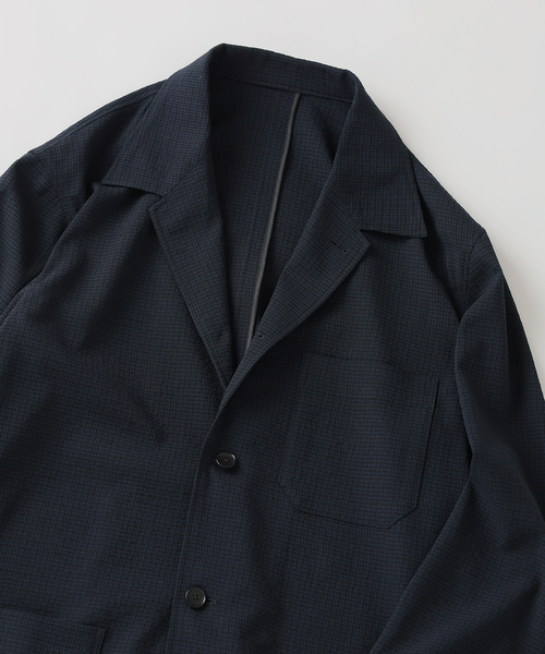 EDIFICE（エディフィス）の「ウール サッカーブルゾン（その他アウター・メンズ・ダークブルー/ブラック系その他・SMALL/MEDIUM/LARGE）」の12枚目の写真