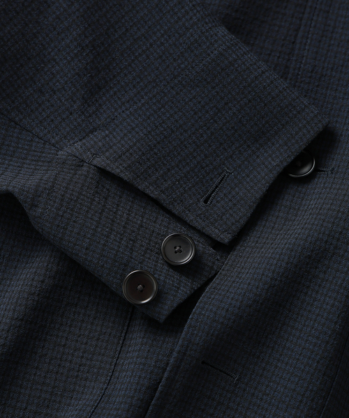 EDIFICE（エディフィス）の「ウール サッカーブルゾン（その他アウター・メンズ・ダークブルー/ブラック系その他・SMALL/MEDIUM/LARGE）」の18枚目の写真