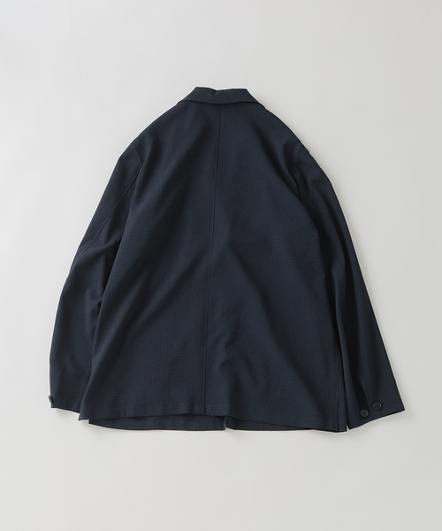 EDIFICE（エディフィス）の「ウール サッカーブルゾン（その他アウター・メンズ・ダークブルー/ブラック系その他・SMALL/MEDIUM/LARGE）」の19枚目の写真