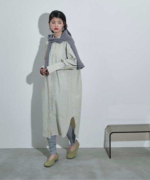 THE YOn（ザヨン）の「フェイクレザーヒールメッシュパンプス（パンプス・レディース・セージグリーン/ピンク/ホワイト・39/38/37）」の18枚目の写真