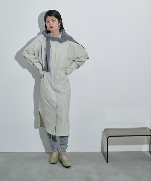 THE YOn（ザヨン）の「フェイクレザーヒールメッシュパンプス（パンプス・レディース・セージグリーン/ピンク/ホワイト・39/38/37）」の17枚目の写真