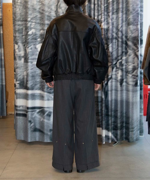 CCU (シーシーユー)の「BOMBER JACKET GOAT(ブルゾン・メンズ・ブラック・2)」の7枚目の写真