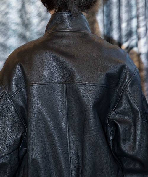 CCU (シーシーユー)の「BOMBER JACKET GOAT(ブルゾン・メンズ・ブラック・2)」の10枚目の写真