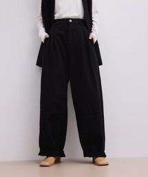 ADAM ET ROPE' | コットンリネンカーヴィーパンツ(その他パンツ)