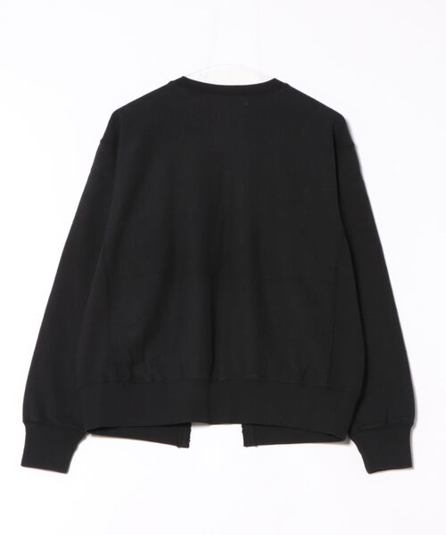 GO TO HOLLYWOOD(ゴートゥーハリウッド)の「Remake Folklore Sweat Cardigan(カーディガン/ボレロ・レディース・ブラック/ホワイト・M/L)」の4枚目の写真
