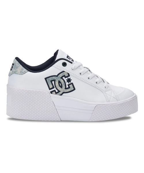 DC SHOES(ディーシーシューズ)の「DC SHOES ウィメンズ Ws CHELSEA LITE WEDG フットウェア スニーカー 【2026年春夏モデル】/ボリュームソール・厚底(スニーカー・レディース・ブルー系その他・23cm/23.5cm/24cm/24.5cm/25cm)」の2枚目の写真